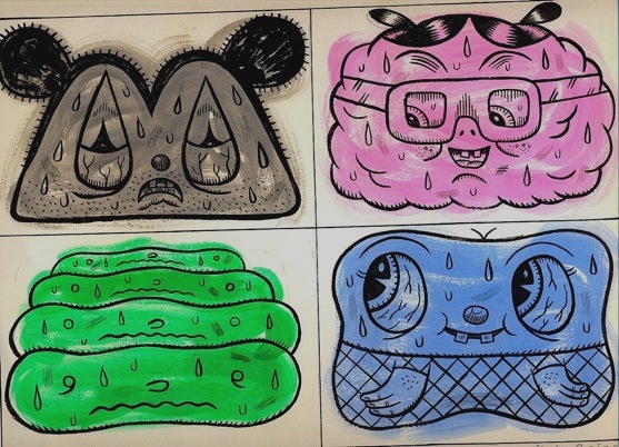 "4 Oddballs" is copyright ©2008 by Kevin Scalzo.  All rights reserved.  Reproduction prohibited.