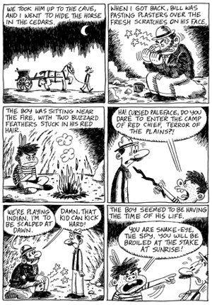 "Red Chief PG.3" is copyright &copy;2008 by Johnny Ryan.  All rights reserved.  Reproduction prohibited.