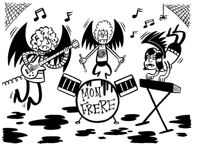 "Stranger Illo-Mon Frere" is copyright &copy;2008 by Johnny Ryan.  All rights reserved.  Reproduction prohibited.