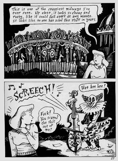 "The Grave Robber's Daughter - page 17" is copyright ©2008 by Richard Sala.  All rights reserved.  Reproduction prohibited.