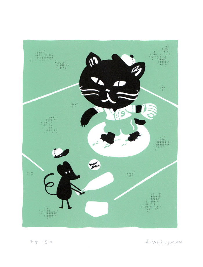 "*print* Tiny Joe and Junior Play Ball" is copyright ©2008 by Steven Weissman.  All rights reserved.  Reproduction prohibited.
