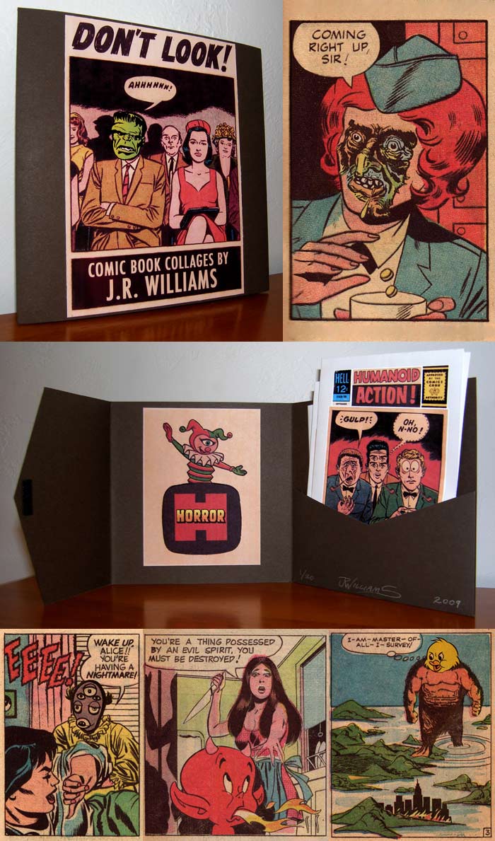 "Limited Edition Comics Collage Portfolio" is copyright ©2008 by J.R. Williams.  All rights reserved.  Reproduction prohibited.