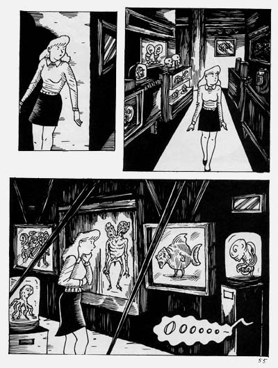 "The Grave Robber's Daughter - page 55" is copyright ©2008 by Richard Sala.  All rights reserved.  Reproduction prohibited.