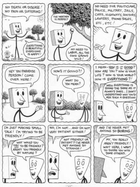 "Stickboy#3 pg.16" is copyright ©2008 by Dennis Worden.  All rights reserved.  Reproduction prohibited.