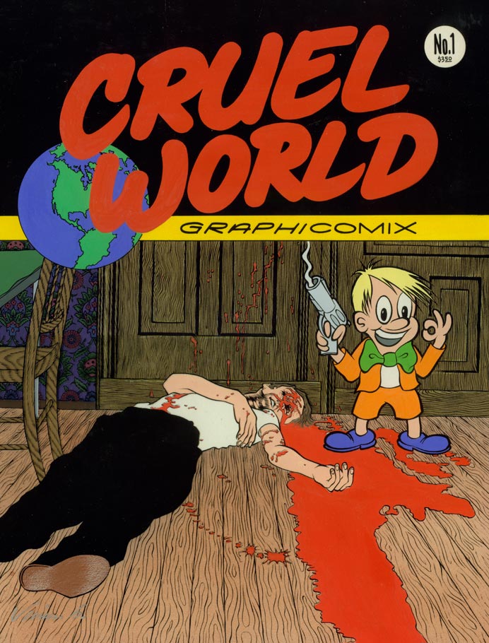"CRUEL WORLD COVER ART" is copyright &copy;2008 by Jim Blanchard.  All rights reserved.  Reproduction prohibited.
