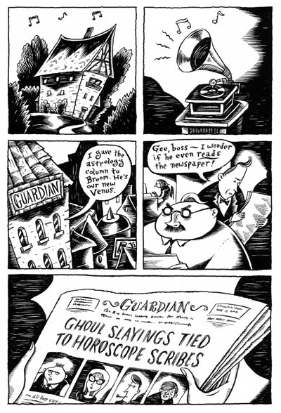 "The Chuckling Whatsit - page 18" is copyright ©2008 by Richard Sala.  All rights reserved.  Reproduction prohibited.