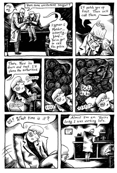 "The Chuckling Whatsit - page 146" is copyright ©2008 by Richard Sala.  All rights reserved.  Reproduction prohibited.
