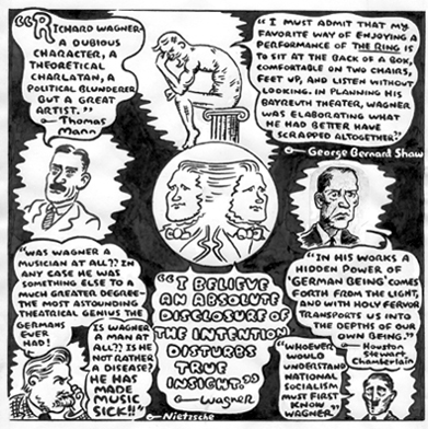 "The (Old) Wagner Debate" is copyright ©2008 by Tony Mostrom.  All rights reserved.  Reproduction prohibited.