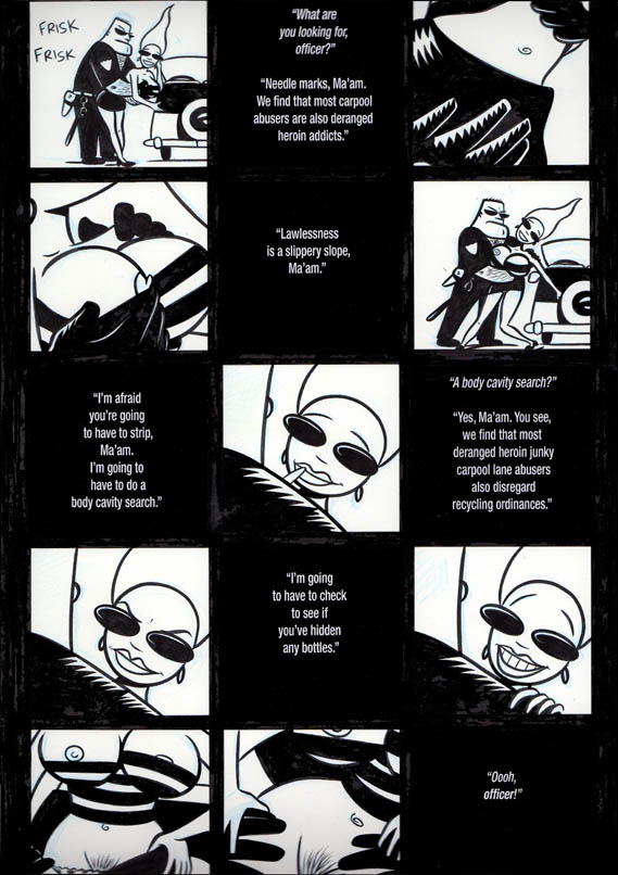 "****P.C. MISOGYNIST PG.3" is copyright ©2008 by Jeremy Eaton.  All rights reserved.  Reproduction prohibited.