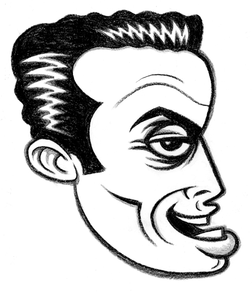 "LENNY BRUCE" is copyright ©2008 by J.R. Williams.  All rights reserved.  Reproduction prohibited.