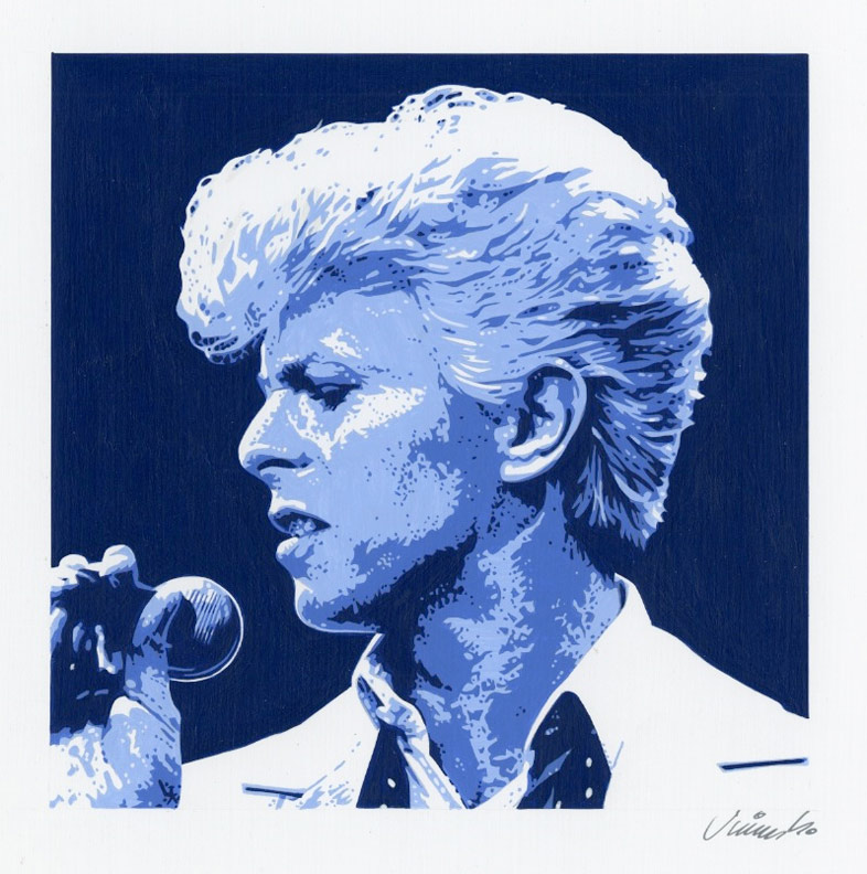 "DAVID BOWIE #3" is copyright ©2008 by Jim Blanchard.  All rights reserved.  Reproduction prohibited.
