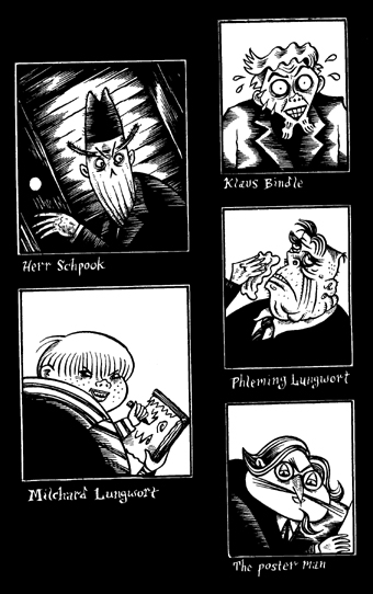 "Mad Night Gallery 2" is copyright ©2008 by Richard Sala.  All rights reserved.  Reproduction prohibited.