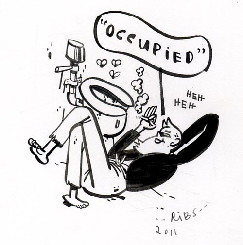 "OCCUPIED" is copyright ©2008 by Steven Weissman.  All rights reserved.  Reproduction prohibited.