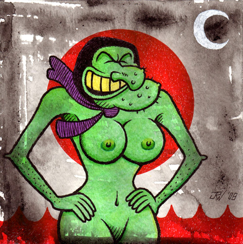 "Sea Hag" is copyright ©2008 by J.R. Williams.  All rights reserved.  Reproduction prohibited.