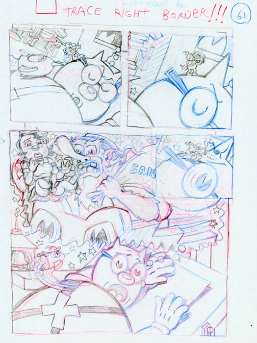 "'Boulevard' layout page C" is copyright ©2008 by Kim Deitch.  All rights reserved.  Reproduction prohibited.