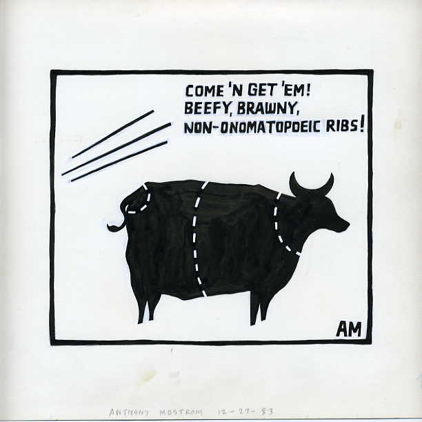 "RIBS" is copyright ©2008 by Tony Mostrom.  All rights reserved.  Reproduction prohibited.