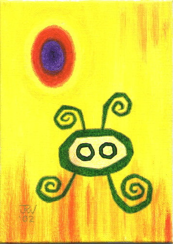"Brite Spot (painting)" is copyright ©2008 by J.R. Williams.  All rights reserved.  Reproduction prohibited.