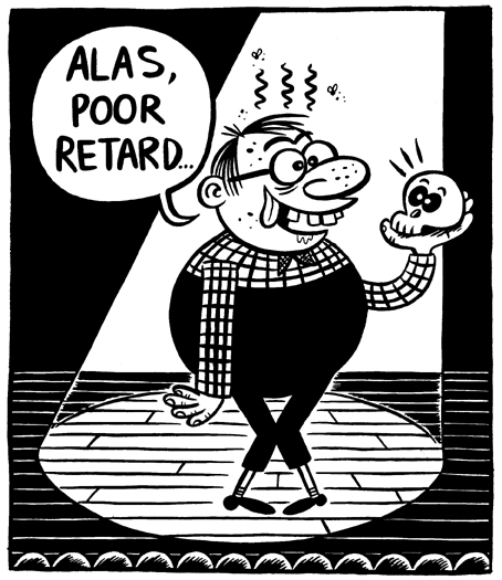 "Stranger Illo-Retard..." is copyright &copy;2008 by Johnny Ryan.  All rights reserved.  Reproduction prohibited.