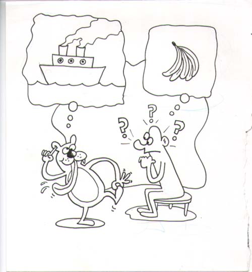 "Scene But Not Heard: always funny, page 1" is copyright ©2008 by Sam Henderson.  All rights reserved.  Reproduction prohibited.