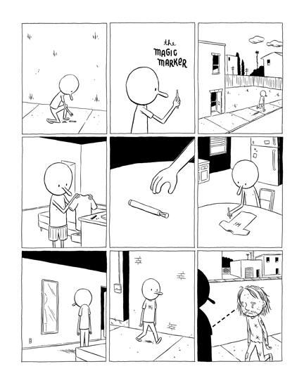 "Magic Marker - Page 1" is copyright ©2008 by Martin Cendreda.  All rights reserved.  Reproduction prohibited.
