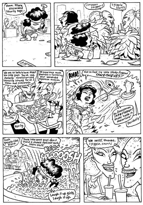 "Wonder Woman p. 5" is copyright ©2008 by Dave Cooper.  All rights reserved.  Reproduction prohibited.