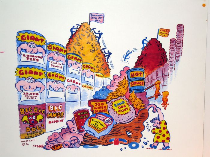 "Colossal Shopping" is copyright ©2008 by Tony Mostrom.  All rights reserved.  Reproduction prohibited.