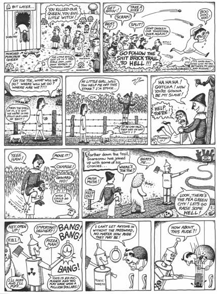 "Wizard Of Shit -pg2" is copyright ©2008 by Dennis Worden.  All rights reserved.  Reproduction prohibited.