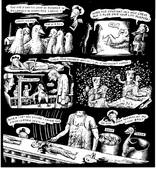 "Fuzz & Pluck chapter 1, page 4 (bottom)" is copyright ©2008 by Ted Stearn.  All rights reserved.  Reproduction prohibited.